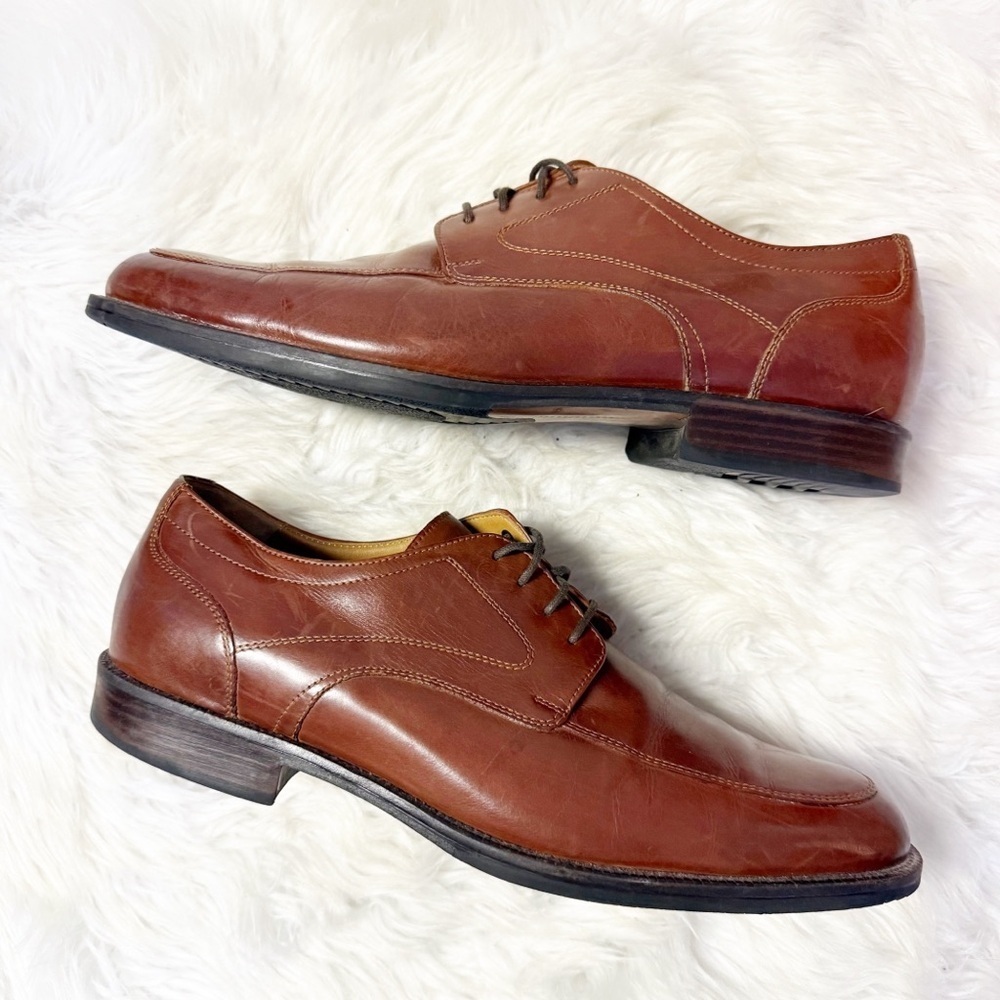 Johnston & Murphy Signature Series Leather Oxford Shoes – Men’s 10M